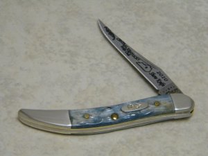 Case XX USA "Central Kentucky Knife Club 1010 Show Knife" Gray Bone 610096 SS Tiny Toothpick Knife