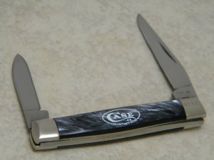 Case XX USA  1 Dot (1979) Imitation Black Pearl 92033 B Pen Knife