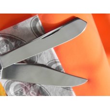 Case xx 1988 Dog Leg Trapper Pocket Knife with Super Stag Handles & Fox Blade Etch -NOS and MINT