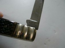 Case XX USA 1999 Snake Skin Burnt Lite Yellow Bone 61549L SS Copperlock Knife - SFO - NIB