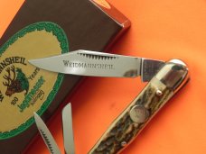 Case XX USA 1997 Pocket Worn Red Bone 61549L SS Copperlock Knife - NIB Case XX USA 1997 Pocket Worn Red Bone 61549L SS Copperlock Knife - NIB