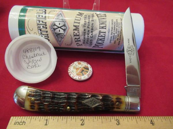 Great Eastern Northfield UN-X-LD Diamond Jack Chestnut Bone Charlie Campagna  Pattern # 488117 
