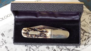 Colt 2 Blade  Barlow CT251  Stag Handles-Presentation Box