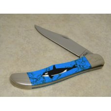 Case XX USA (1995) 6165 SS Turquoise "The Orca Whale" Folding Hunter Knife - NIB 1 of 500 Case XX USA (1995) 6165 SS Turquoise "The Orca Whale" Folding Hunter Knife - NIB 1 of 500