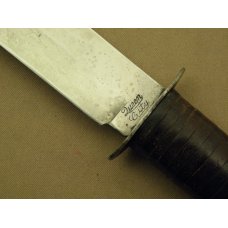 Vintage WWII Queen City Fighting Knife, made in Titusville, PA in 1943 Vintage WWII Queen City Fighting Knife, made in Titusville, PA in 1943
