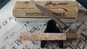 Doctor's Knife Smooth Bone Handles