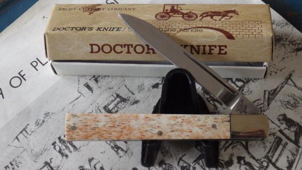 Doctor's Knife Smooth Bone Handles Doctor's Knife Smooth Bone Handles