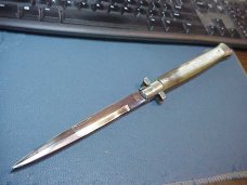 13" 33cm Coricama Lockback Italian Honey Horn knife 13" 33cm Coricama Lockback Italian Honey Horn knife