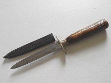 Stag Handle Dirk-NON-XLL Joseph Allen & Sons Knife With Scabbard