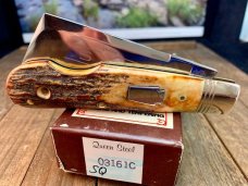 Schatt and Morgan India Stag Cotton Knife, From the 5th Anniversary Series Schatt and Morgan India Stag Cotton Knife, From the 5th Anniversary Series