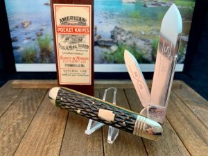Schatt and Morgan English Jack in Deep Green Bone, From the 6th Anniversary Series.