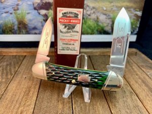 Schatt and Morgan Deep Green Bone Canoe Jack, From the 6th Anniversary Series