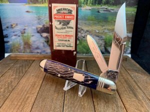 Schatt and Morgan English Jack in Deep Blue Bone, From the 7th Anniversary Series