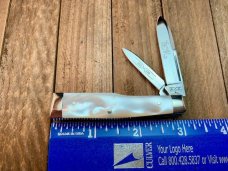 Case XX Stainless USA 4 Dot (1976) Stag 5233 SSP Razor Edge 2 Blade Pen Knife Case XX Stainless USA 4 Dot (1976) Stag 5233 SSP Razor Edge 2 Blade Pen Knife