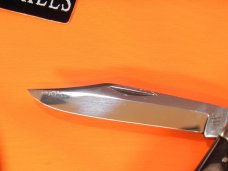 Antique J A Henckels 3 Blade Whittler Pocket Knife w/ Fantastic Buffalo Horn Handles! NOS & M/NM Antique J A Henckels 3 Blade Whittler Pocket Knife w/ Fantastic Buffalo Horn Handles! NOS & M/NM