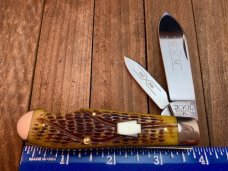 Schatt and Morgan Antique Green Jigged Bone Easy Open Jack, From the 9th Anniversary Series Schatt and Morgan Antique Green Jigged Bone Easy Open Jack, From the 9th Anniversary Series
