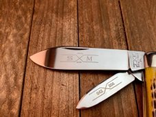 Schatt and Morgan Antique Green Jigged Bone Easy Open Jack, From the 9th Anniversary Series Schatt and Morgan Antique Green Jigged Bone Easy Open Jack, From the 9th Anniversary Series