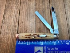 Schatt and Morgan Carved-Peach Bone Small Doctor’s Knife, From the 11th Anniversary Series Schatt and Morgan Carved-Peach Bone Small Doctor’s Knife, From the 11th Anniversary Series
