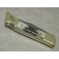 Case XX USA Stag 5159L SS "Case XX Tested Centennial 1889-1989" Lockback Knife Case XX USA Stag 5159L SS "Case XX Tested Centennial 1889-1989" Lockback Knife
