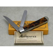 Remington UMC USA 2002 Imit. Tortoise Shell R295T Bullet The Apprentice Trapper Knife in Box Remington UMC USA 2002 Imit. Tortoise Shell R295T Bullet The Apprentice Trapper Knife in Box