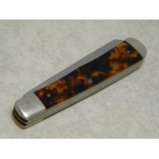 Remington UMC USA 2002 Imit. Tortoise Shell R295T Bullet The Apprentice Trapper Knife in Box Remington UMC USA 2002 Imit. Tortoise Shell R295T Bullet The Apprentice Trapper Knife in Box