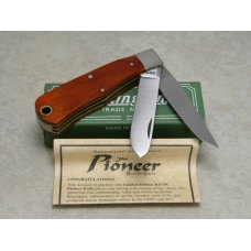 Remington UMC USA 2003 Wood R1178C Bullet Pioneer Trapper Knife in Box