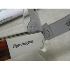 Remington Bullet USA 2008 Red Bone RB473 The Veteran Razor Barlow Knife in Box Remington Bullet USA 2008 Red Bone RB473 The Veteran Razor Barlow Knife in Box