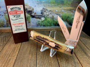 Schatt snd Morgan Carved Peach Bone Gunstock, From the 11th Anniversary Series