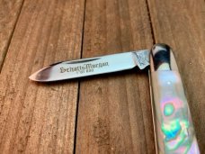 Schatt and Morgan Abalone Pen Knife, From the 11th Anniversary Series Schatt and Morgan Abalone Pen Knife, From the 11th Anniversary Series