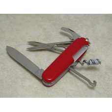Victorinox Switzerland Stainless Rostfrei Red Time Keeper Officier Suisse Swiss Army Knife - NIB Victorinox Switzerland Stainless Rostfrei Red Time Keeper Officier Suisse Swiss Army Knife - NIB