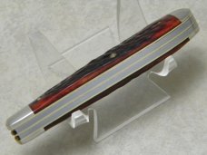 Parker-Frost USA 1978-4 (Schrade USA) Preferred Stock Series Red Bone Trapper Knife in Box Parker-Frost USA 1978-4 (Schrade USA) Preferred Stock Series Red Bone Trapper Knife in Box