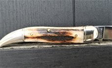 GREAT EASTERN CUTLERY NORTHFIELD STAG #128119 THICK AND BEAUTIFULLY CENTERED TOOTHPICK KNIFE GREAT EASTERN CUTLERY NORTHFIELD STAG #128119 THICK AND BEAUTIFULLY CENTERED TOOTHPICK KNIFE