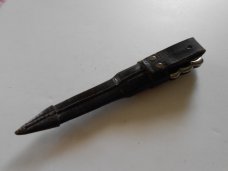 Vintage Folding swing guard Bowie Knife-Frenzel Nixdorf With Original Scabbard.