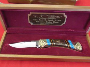 Buck Custom 112 Yellowhorse Knives 