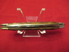 Kissing Crane Brown Pick Bone Muskrat Pattern # 2829 XIII Kissing Crane Brown Pick Bone Muskrat Pattern # 2829 XIII