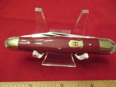Kissing Crane Red Handle Swell Center Whittler Pattern # 2730 XIII Kissing Crane Red Handle Swell Center Whittler Pattern # 2730 XIII