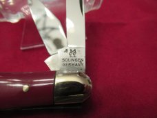 Kissing Crane Red Handle Swell Center Whittler Pattern # 2730 XIII Kissing Crane Red Handle Swell Center Whittler Pattern # 2730 XIII