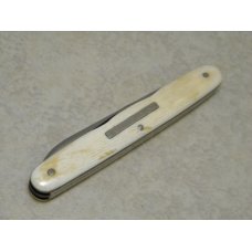 Vintage C & X Lockwood Brothers Sheffield England Genuine Ivory "Real Pampa" Whittler Knife