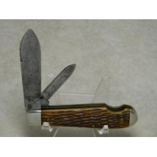 Schrade Cut. Co. Walden NY USA Peachseed Bone Large Easy Open Jack Knife c.1903-1948 Schrade Cut. Co. Walden NY USA Peachseed Bone Large Easy Open Jack Knife c.1903-1948