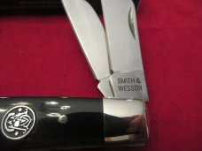 Smith & Wesson Buffalo Horn Stockman Pattern # CH503BH 