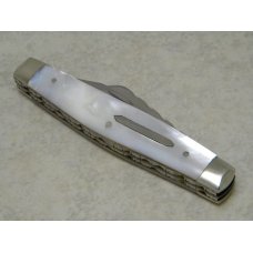 Ibberson Sheffield England Stan Shaw 1959 Pearl Large 3 Blade Stockman Knife Ibberson Sheffield England Stan Shaw 1959 Pearl Large 3 Blade Stockman Knife