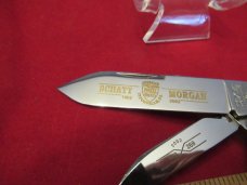 Schatt & Morgan Buffalo Horn with Pearl Shield Pattern # 142269 Schatt & Morgan Buffalo Horn with Pearl Shield Pattern # 142269
