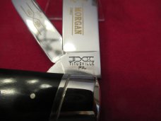 Schatt & Morgan Buffalo Horn with Pearl Shield Pattern # 142269 Schatt & Morgan Buffalo Horn with Pearl Shield Pattern # 142269
