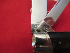 Schatt & Morgan Buffalo Horn with Pearl Shield Pattern # 142269 Schatt & Morgan Buffalo Horn with Pearl Shield Pattern # 142269