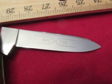 Schatt & Morgan Series VIII Antique Carmel Bone Swell Center Equal End Jack Pattern # 042176 Schatt & Morgan Series VIII Antique Carmel Bone Swell Center Equal End Jack Pattern # 042176