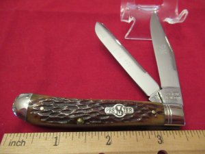 Schatt Morgan Premier Brown Bone Mini Trappet Pattern # 042251
