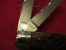 Schatt Morgan Premier Brown Bone Mini Trappet Pattern # 042251 Schatt Morgan Premier Brown Bone Mini Trappet Pattern # 042251