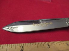 Schatt & Morgan 2000 yr Brown Bone Lockback Pattern# 04111L Schatt & Morgan 2000 yr Brown Bone Lockback Pattern# 04111L