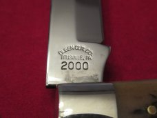 Schatt & Morgan 2000 yr Brown Bone Lockback Pattern# 04111L Schatt & Morgan 2000 yr Brown Bone Lockback Pattern# 04111L