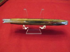 Schatt & Morgan 2000 yr Brown Bone Lockback Pattern# 04111L Schatt & Morgan 2000 yr Brown Bone Lockback Pattern# 04111L